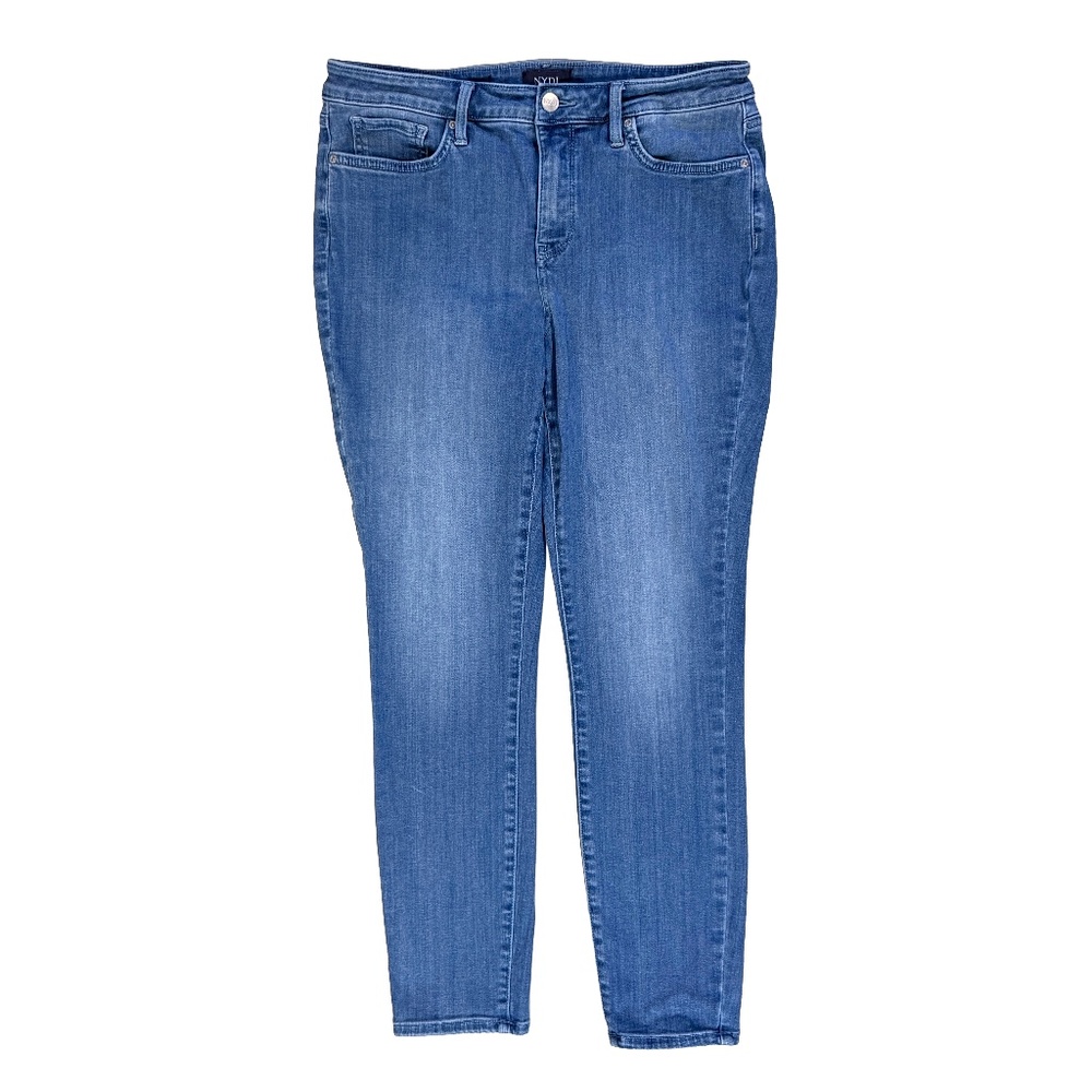 🌹 NYDJ Ami Skinny Jeans — Mid Rise — Medium Wash — Size 10, EUC